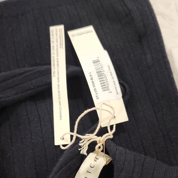 Lovestitch Black Midi Dress - Picture 6 of 6